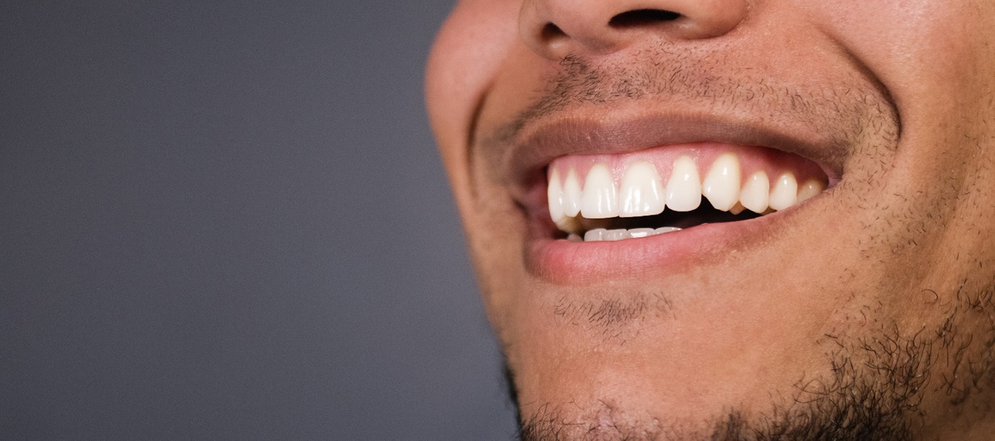 Closeup of a man smiling